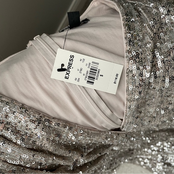 Express Sparkle Dress - Picture 4 of 4